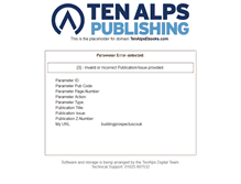Tablet Screenshot of buildingprospectus.co.uk